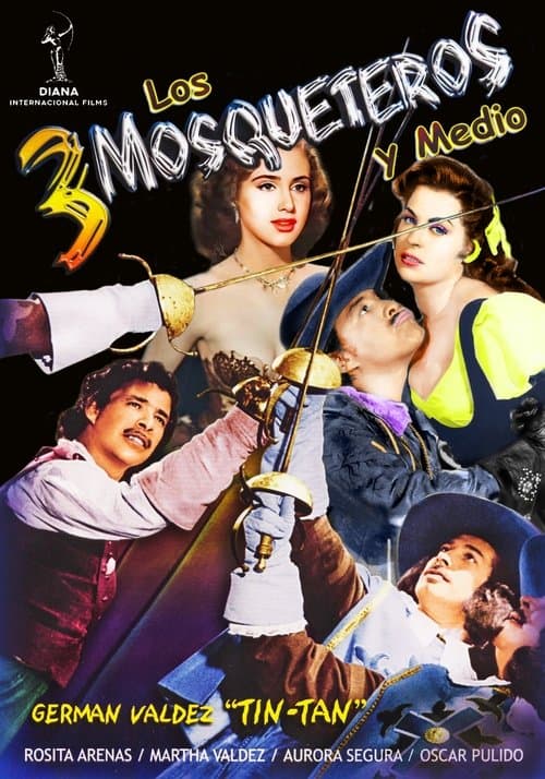 Los tres mosqueteros y medioのポスター
