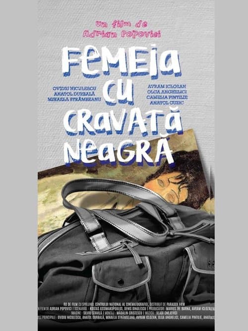 Femeia cu cravată neagrăのポスター