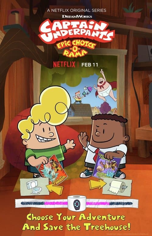 Captain Underpants: Epic Choice-o-ramaのポスター