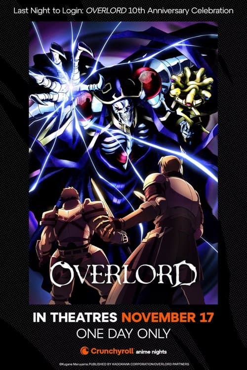 Last Night to Login: OVERLORD 10th Anniversary Celebrationのポスター