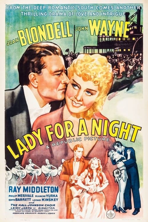Lady for a Nightのポスター