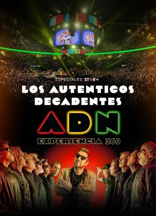 Los Auténticos Decadentes | ADN Experiencia 360°のポスター