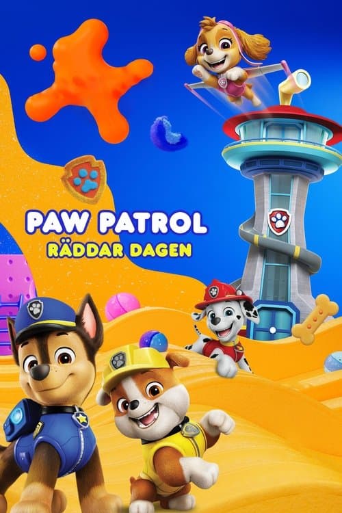 PAW Patrol räddar dagenのポスター