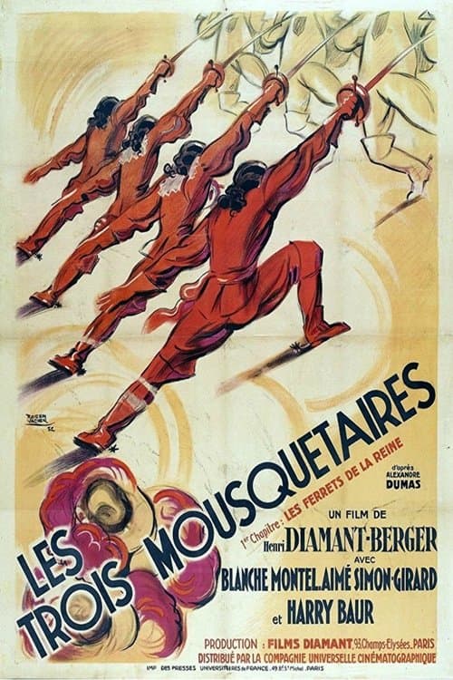 Les Trois Mousquetairesのポスター