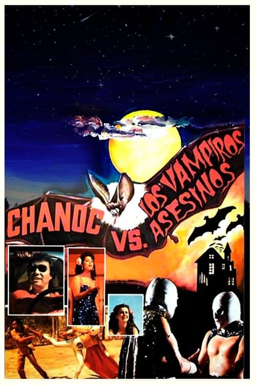 Chanoc y El Hijo del Santo contra los vampiros asesinosのポスター