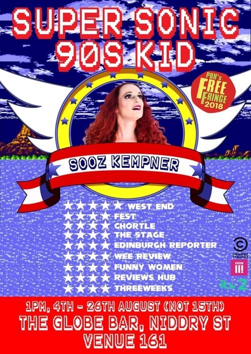 Sooz Kempner: Super Sonic 90s Kidのポスター