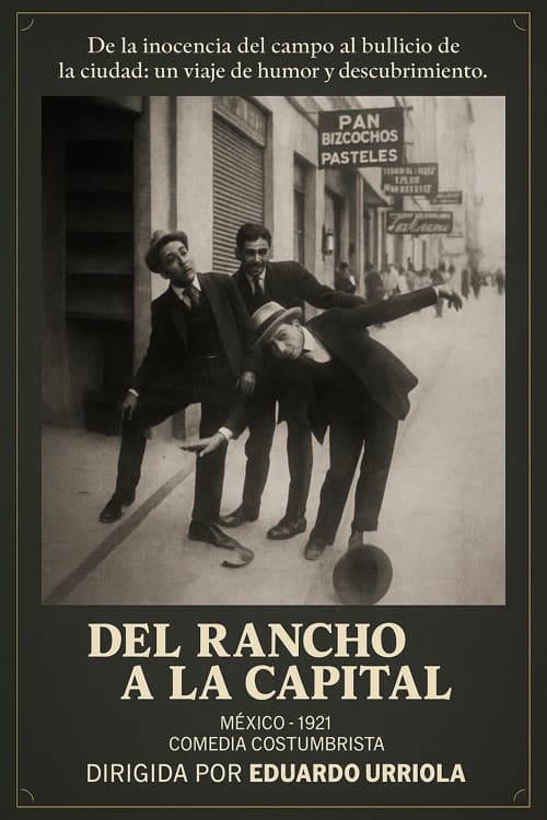 Del rancho a la capitalのポスター