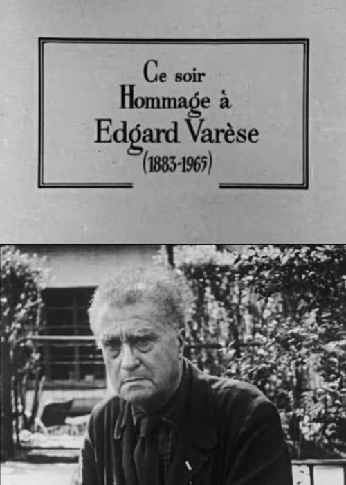 Les grandes répétitions: Hommage à Edgard Varèseのポスター