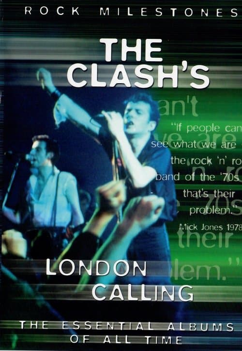 Rock Milestones: The Clash's London Callingのポスター