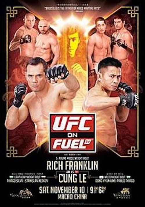 UFC on Fuel TV 6: Franklin vs. Leのポスター
