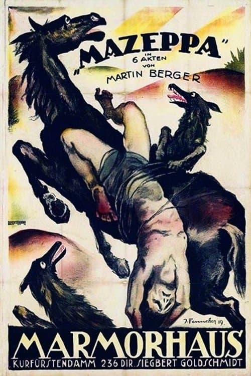 Mazeppa, der Volksheld der Ukraineのポスター
