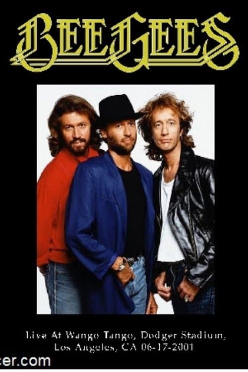 Bee Gees - Live In Los Angelesのポスター
