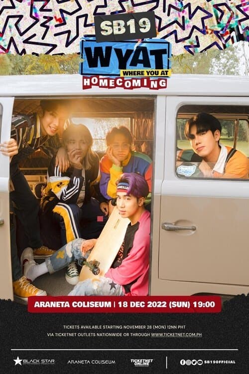 SB19 WYAT Tour Homecoming Concertのポスター
