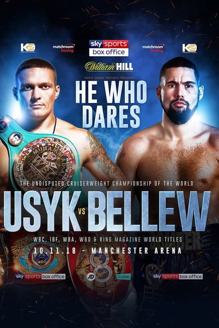 Oleksandr Usyk vs. Tony Bellewのポスター