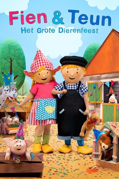 Fien & Teun: Het Grote Dierenfeestのポスター