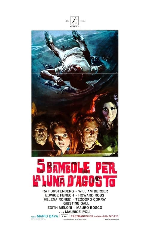 5 bambole per la luna d'agostoのポスター