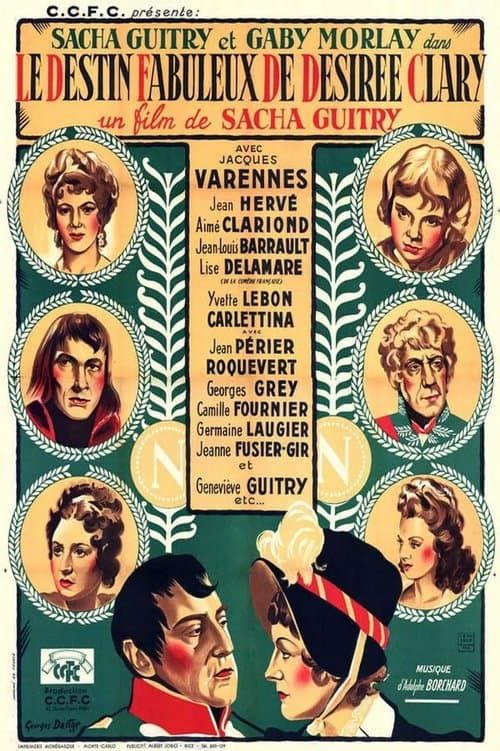 Le Destin fabuleux de Désirée Claryのポスター