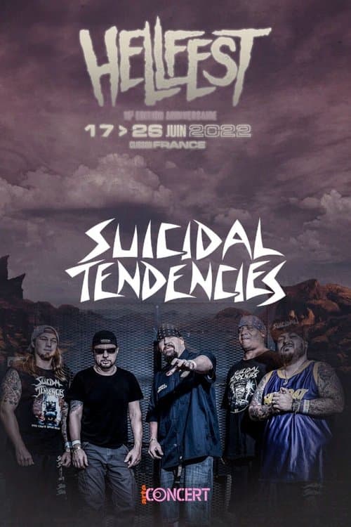 Suicidal Tendencies - Au Hellfest 2022のポスター