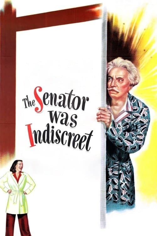 The Senator Was Indiscreetのポスター
