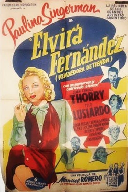 Elvira Fernández, vendedora de tiendaのポスター