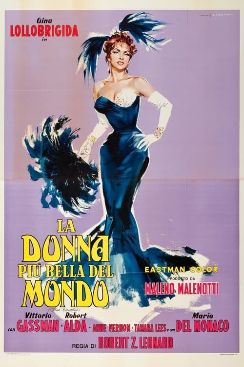 La donna più bella del mondoのポスター