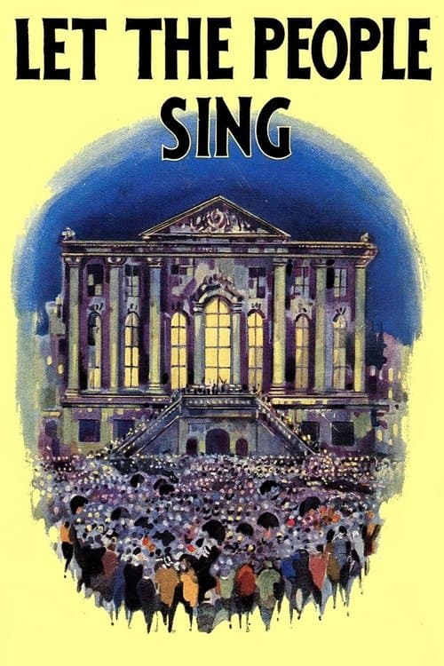 Let the People Singのポスター