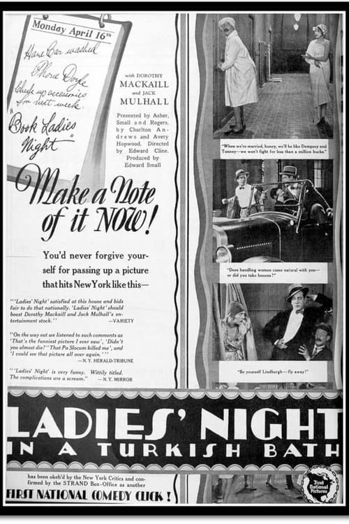 Ladies' Night in a Turkish Bathのポスター