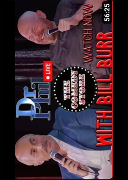 Dr. Phil LIVE with BILL BURR! - Comedy Specialのポスター