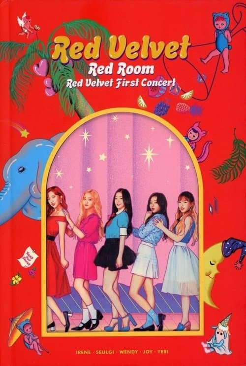Red Velvet - 1st Concert 'Red Room' in Seoul 2017のポスター