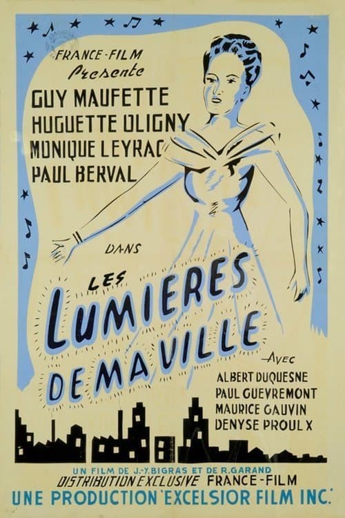 Les lumières de ma villeのポスター