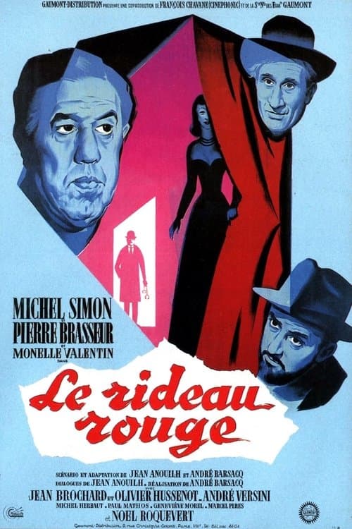 Le Rideau rougeのポスター