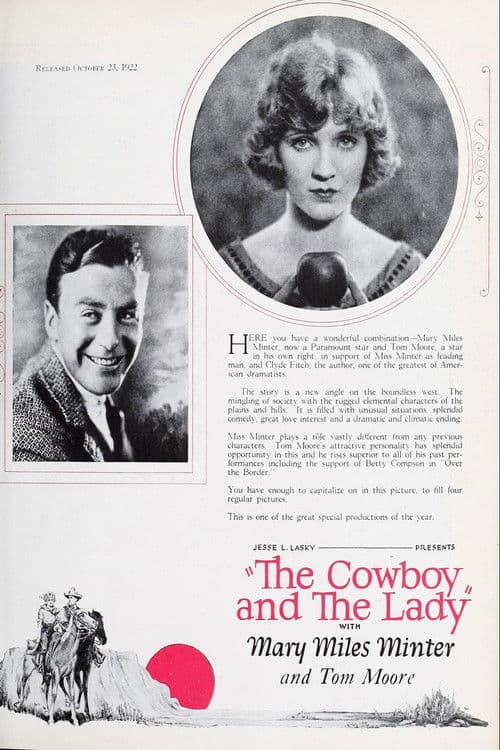 The Cowboy and the Ladyのポスター