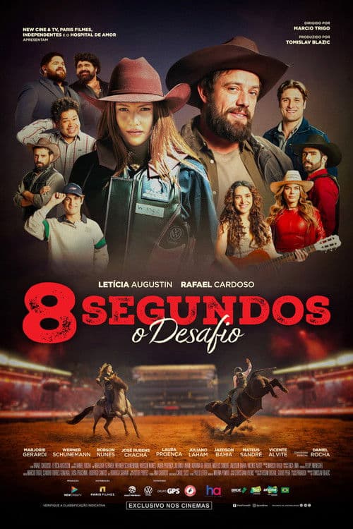 8 Segundos: O Desafioのポスター
