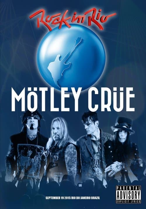 Mötley Crüe | Rock in Rio 2015のポスター