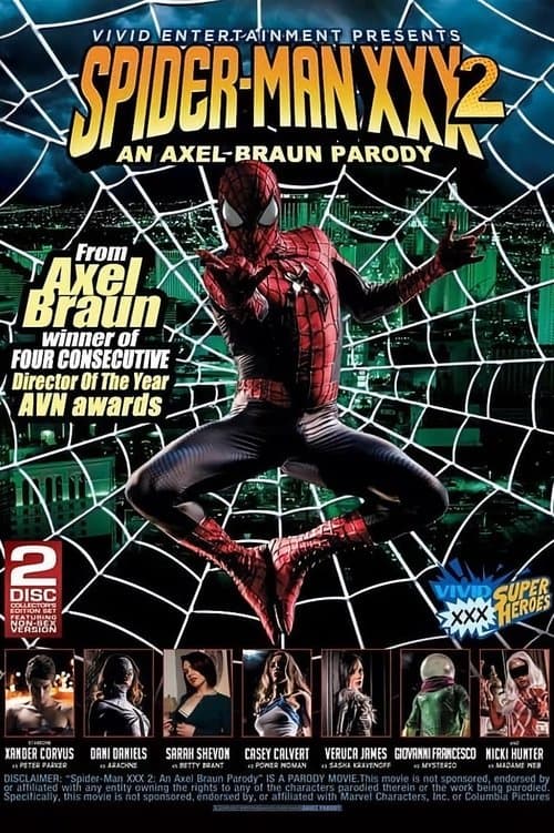 Spider-Man XXX 2: An Axel Braun Parodyのポスター