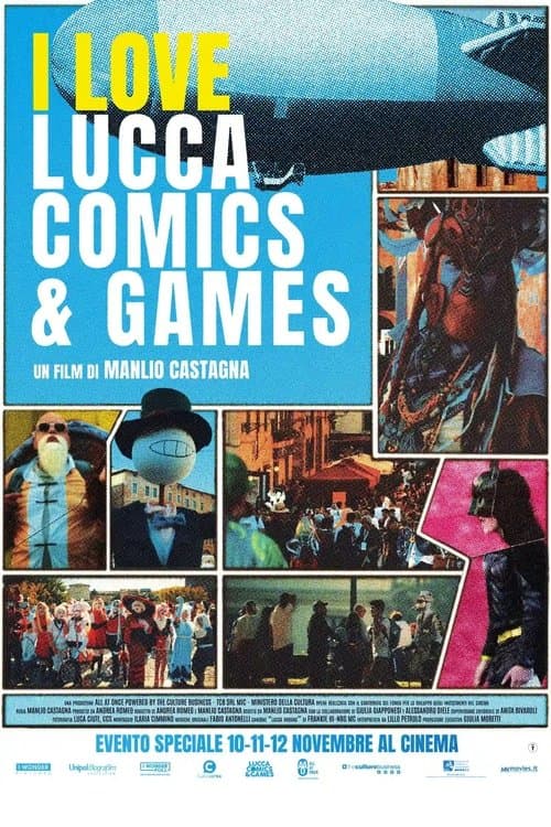 I Love Lucca Comics & Gamesのポスター