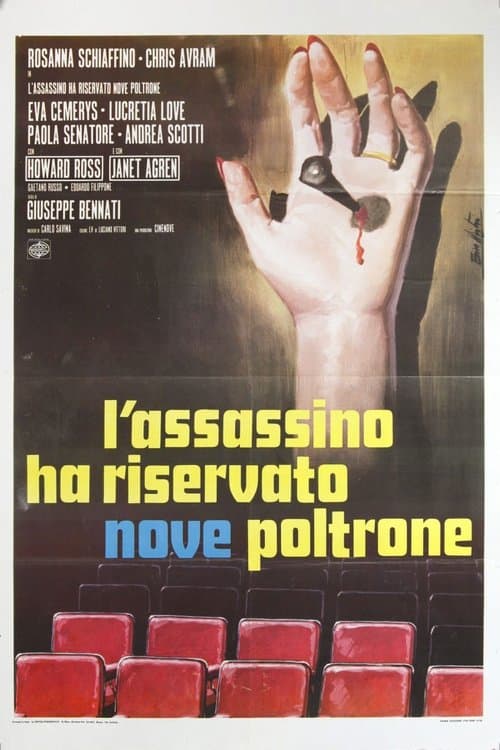 L'assassino ha riservato nove poltroneのポスター