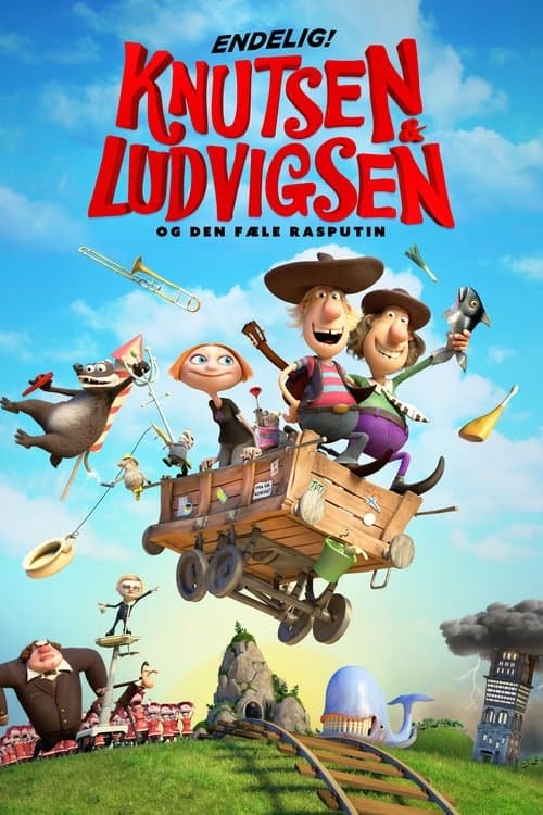 Knutsen & Ludvigsen og den fæle Rasputinのポスター