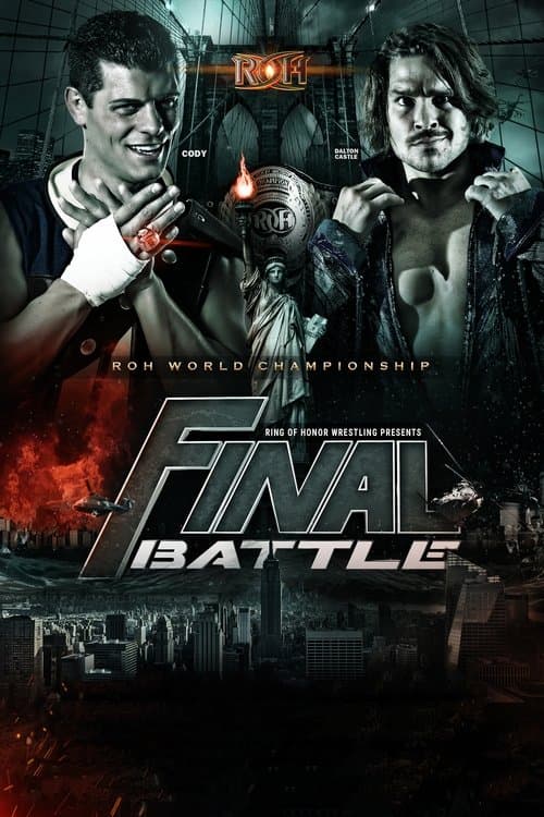 ROH: Final Battle 2017のポスター