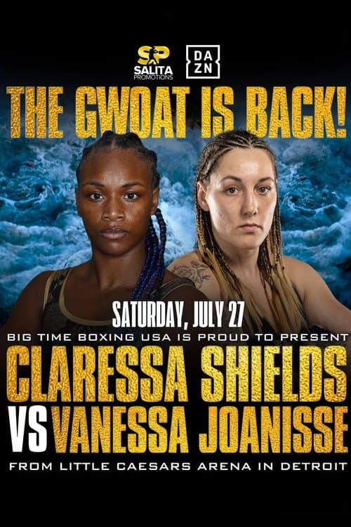 Claressa Shields vs. Vanessa Joanisseのポスター