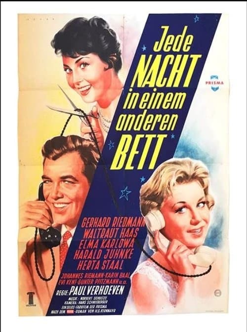 Jede Nacht in einem anderen Bettのポスター