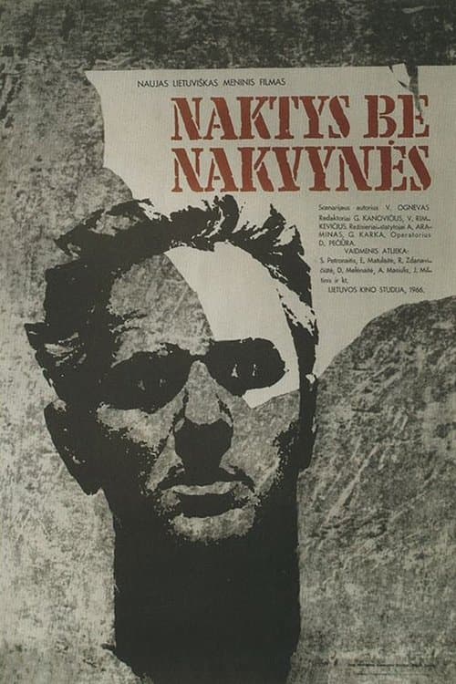 Naktys be nakvynėsのポスター