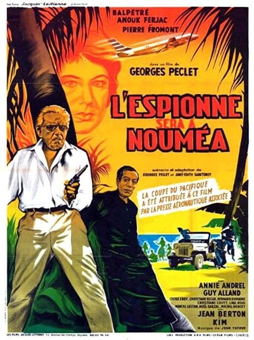 L’espionne sera à Nouméaのポスター