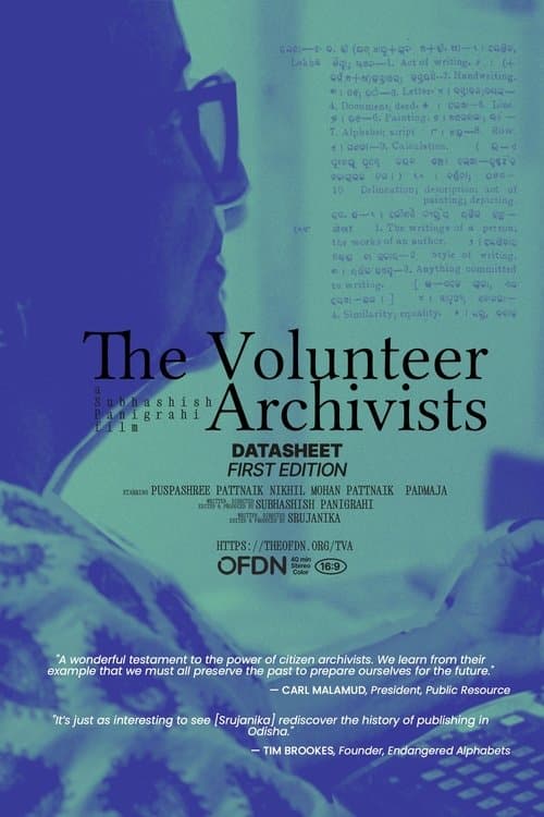 The Volunteer Archivistsのポスター