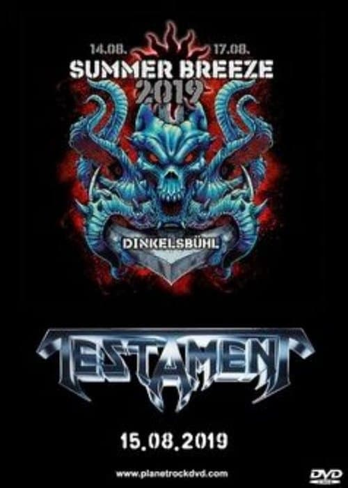 Testament - Live Rockpalast - Summer Breeze Festival - August 15, 2019のポスター