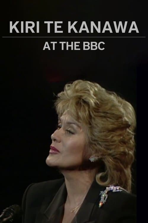 Kiri Te Kanawa at the BBCのポスター