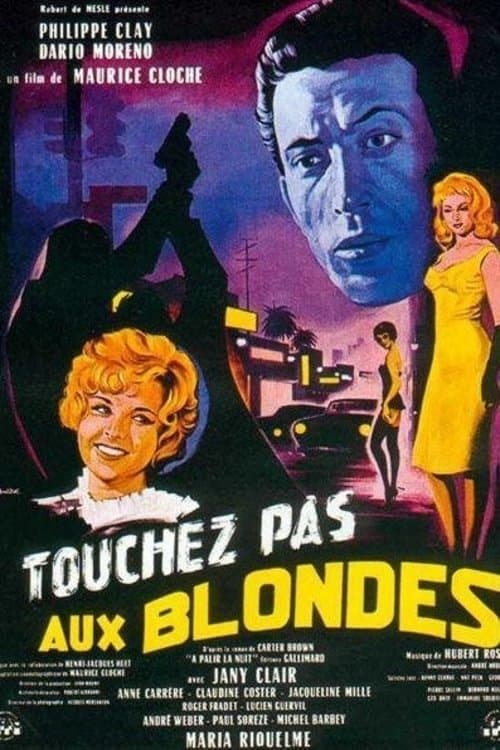 Touchez pas aux blondesのポスター