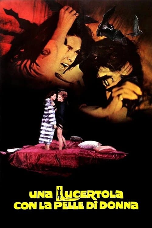 Una lucertola con la pelle di donnaのポスター