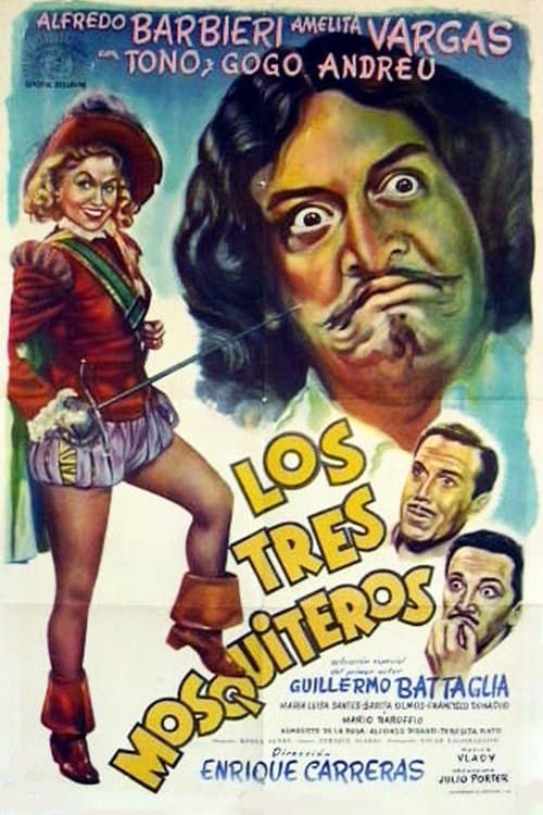 Los tres mosquiterosのポスター