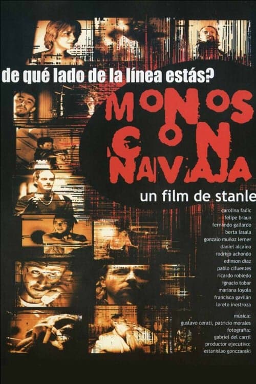 Monos con navajaのポスター